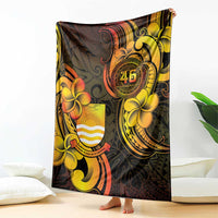Personalised Kiribati Independence Day Blanket 46th Anniversary LT05 - Polynesian Pride