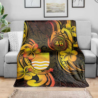 Personalised Kiribati Independence Day Blanket 46th Anniversary LT05 - Polynesian Pride