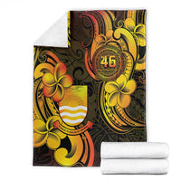 Personalised Kiribati Independence Day Blanket 46th Anniversary LT05 - Polynesian Pride