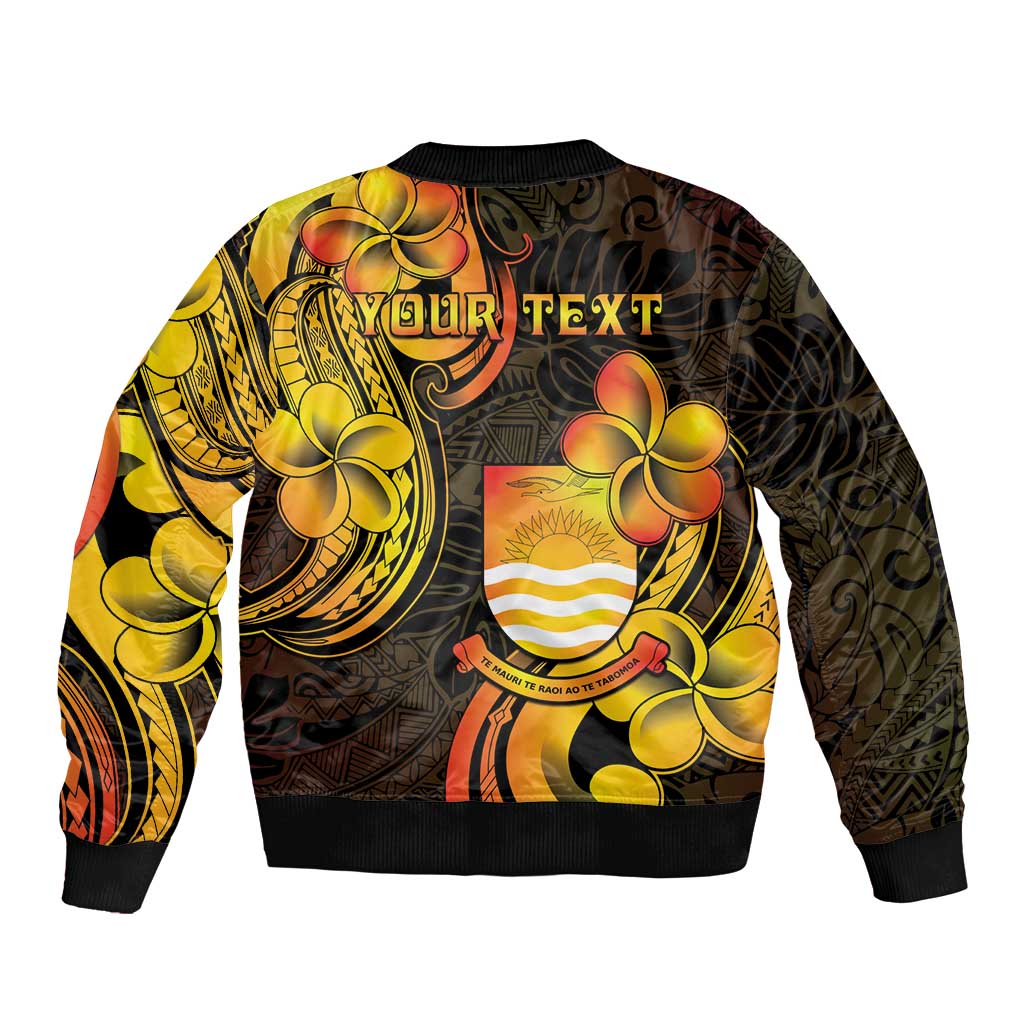 Personalised Kiribati Independence Day Bomber Jacket 46th Anniversary LT05 - Polynesian Pride