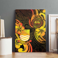 Personalised Kiribati Independence Day Canvas Wall Art 46th Anniversary LT05 - Polynesian Pride