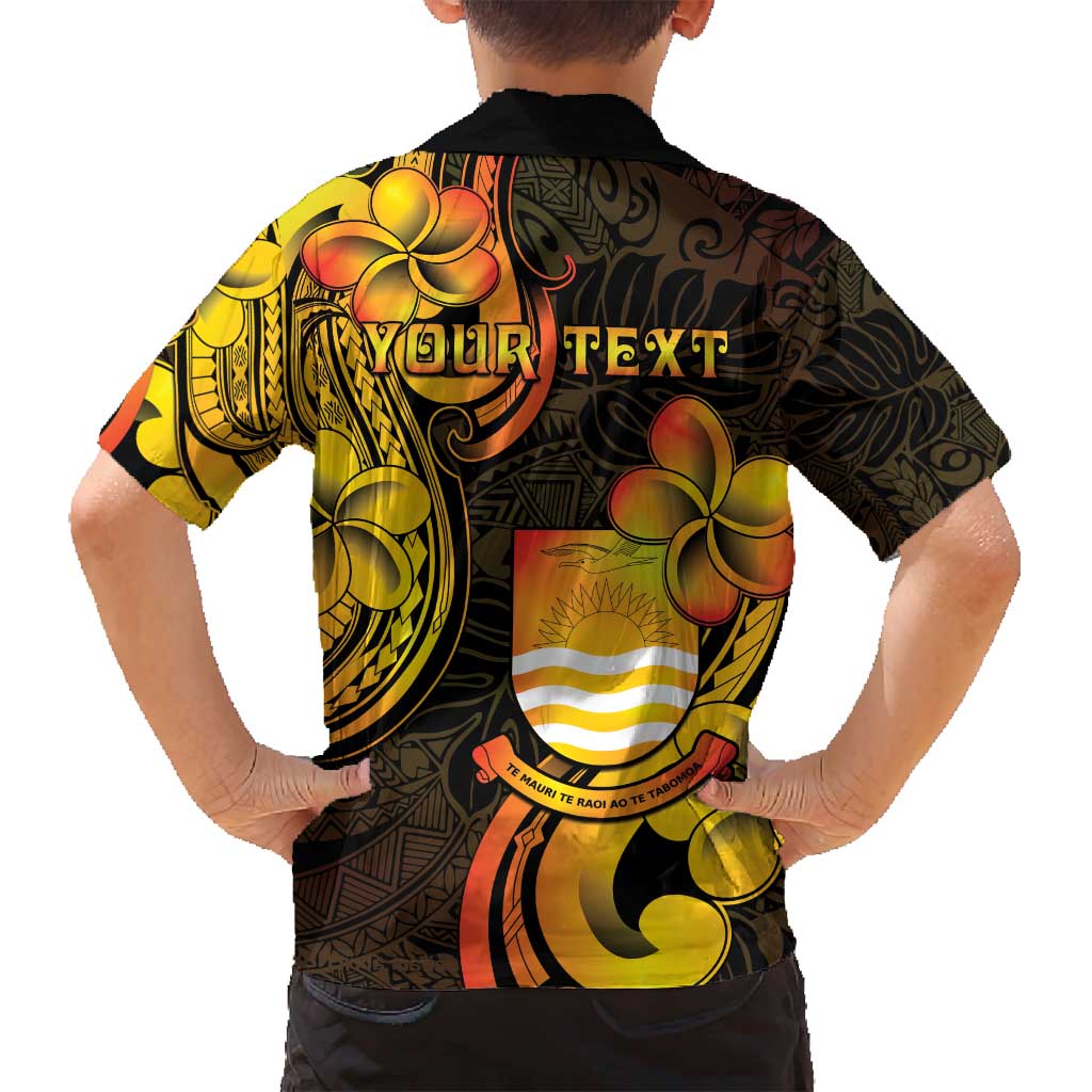Personalised Kiribati Independence Day Family Matching Puletasi and Hawaiian Shirt 46th Anniversary LT05 - Polynesian Pride