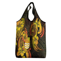 Personalised Kiribati Independence Day Grocery Bag 46th Anniversary LT05 - Polynesian Pride