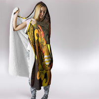 Personalised Kiribati Independence Day Hooded Blanket 46th Anniversary LT05 - Polynesian Pride