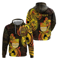 Personalised Kiribati Independence Day Hoodie 46th Anniversary LT05 - Polynesian Pride