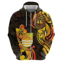 Personalised Kiribati Independence Day Hoodie 46th Anniversary LT05 - Polynesian Pride