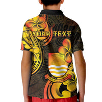 Personalised Kiribati Independence Day Kid Polo Shirt 46th Anniversary LT05 - Polynesian Pride
