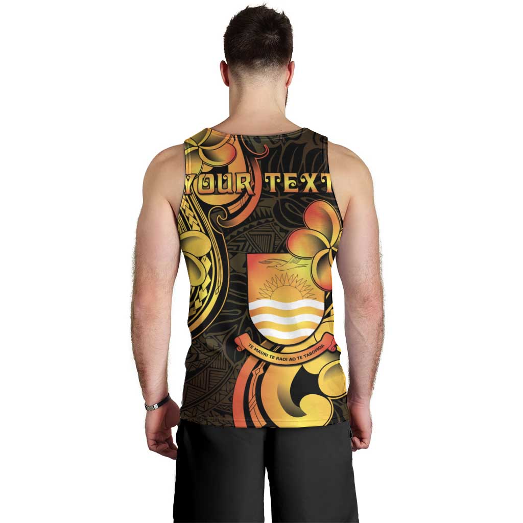Personalised Kiribati Independence Day Men Tank Top 46th Anniversary LT05 - Polynesian Pride