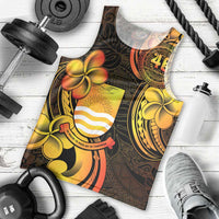 Personalised Kiribati Independence Day Men Tank Top 46th Anniversary LT05 - Polynesian Pride