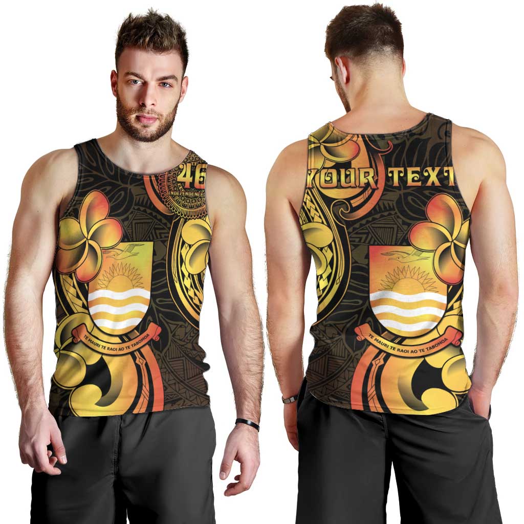 Personalised Kiribati Independence Day Men Tank Top 46th Anniversary LT05 - Polynesian Pride