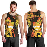 Personalised Kiribati Independence Day Men Tank Top 46th Anniversary LT05 - Polynesian Pride