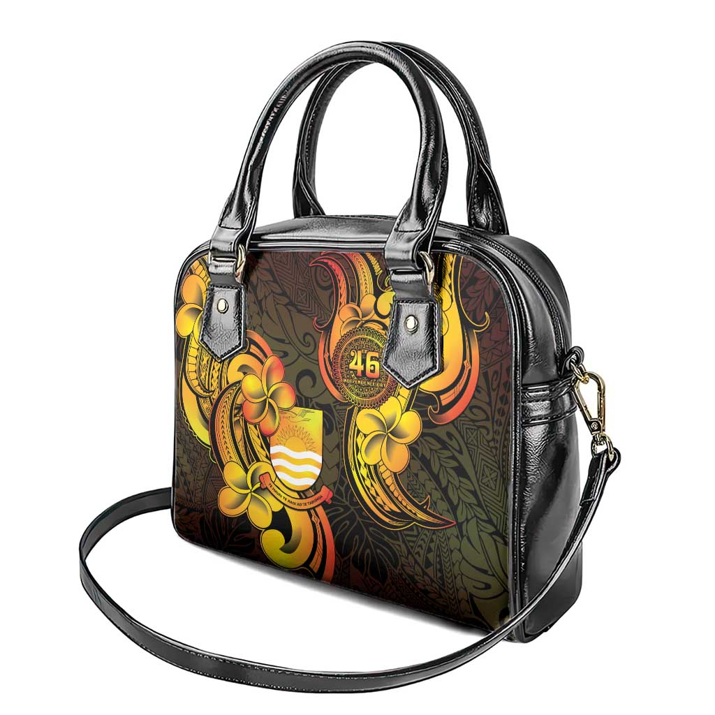Personalised Kiribati Independence Day Shoulder Handbag 46th Anniversary LT05 - Polynesian Pride