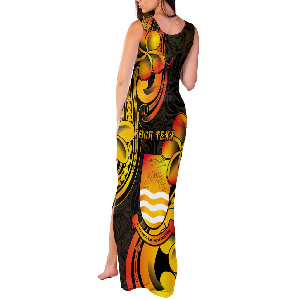 Personalised Kiribati Independence Day Tank Maxi Dress 46th Anniversary LT05 - Polynesian Pride