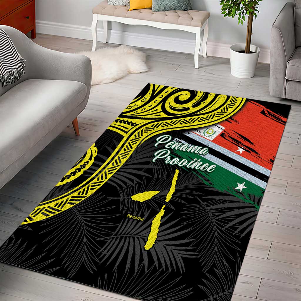 Vanuatu Penama Day Area Rug Grunge Flag Style LT05 - Polynesian Pride