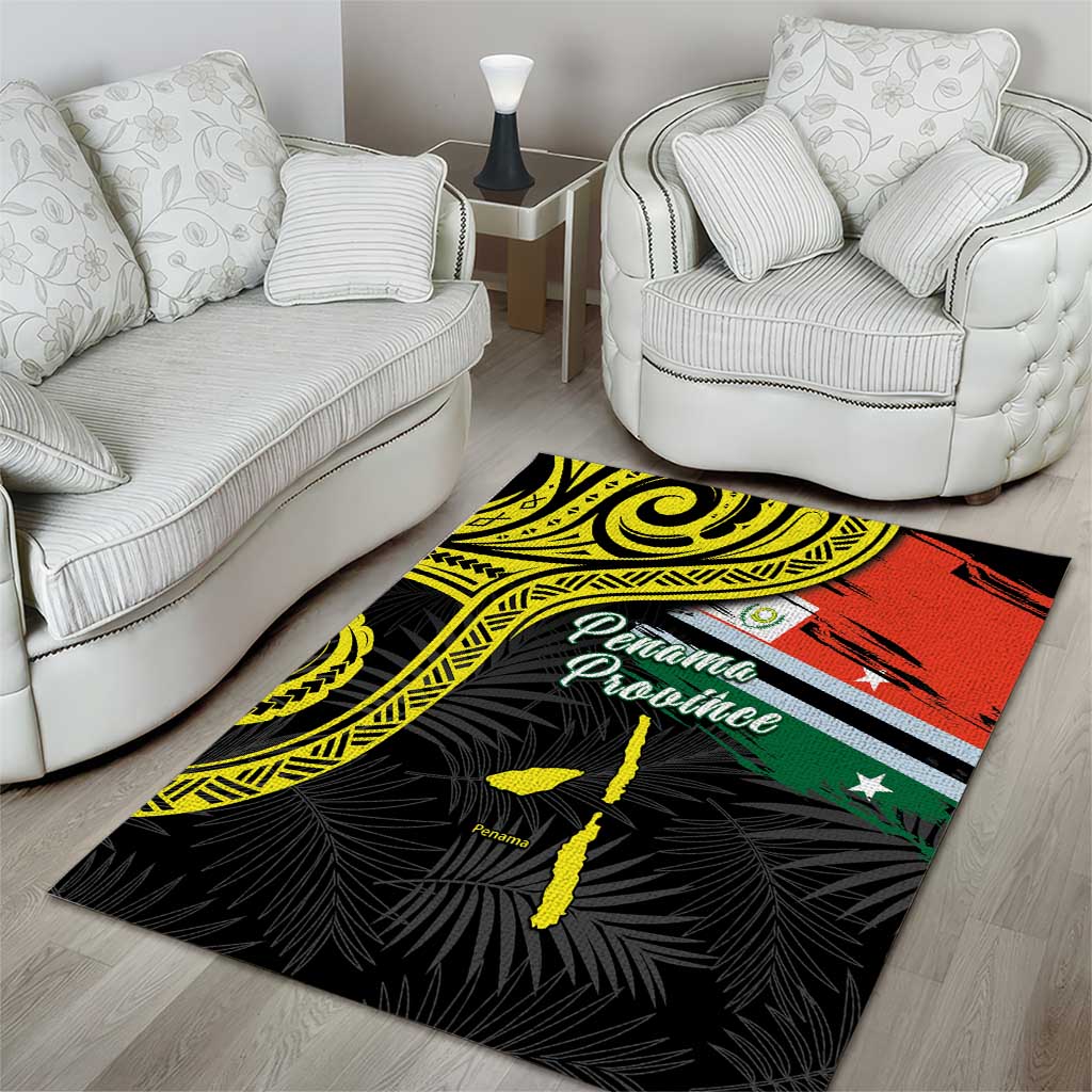 Vanuatu Penama Day Area Rug Grunge Flag Style LT05 - Polynesian Pride