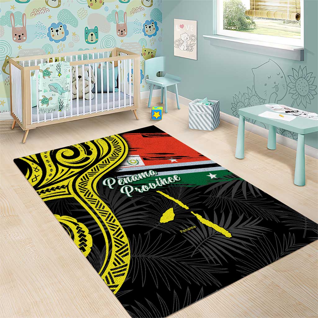 Vanuatu Penama Day Area Rug Grunge Flag Style LT05 - Polynesian Pride