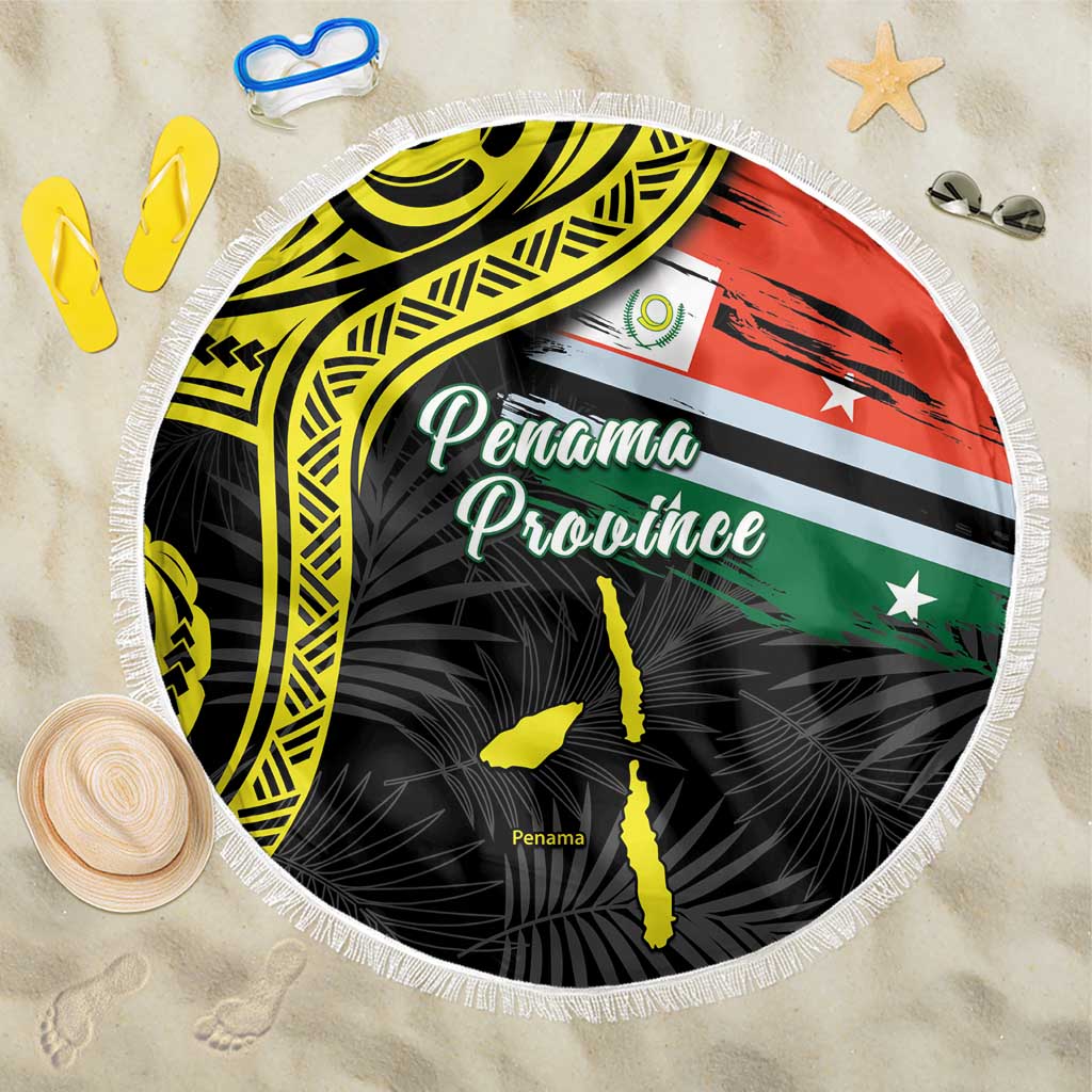 Vanuatu Penama Day Beach Blanket Grunge Flag Style - Polynesian Pride