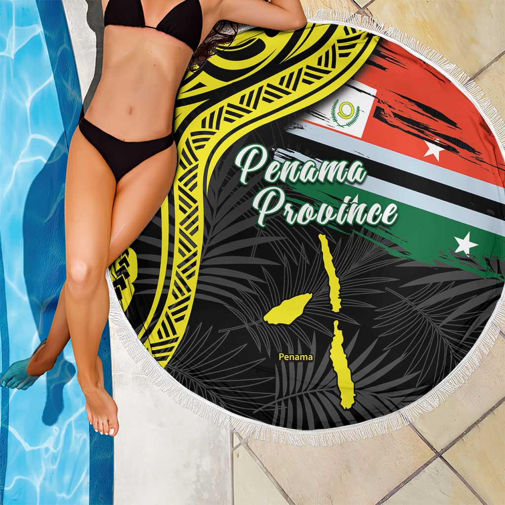 Vanuatu Penama Day Beach Blanket Grunge Flag Style - Polynesian Pride