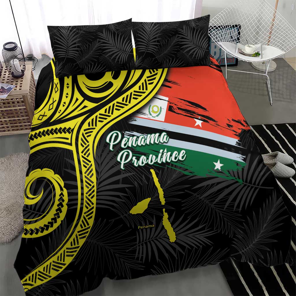 Vanuatu Penama Day Bedding Set Grunge Flag Style LT05 - Polynesian Pride