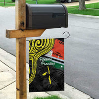 Vanuatu Penama Day Garden Flag Grunge Flag Style - Polynesian Pride