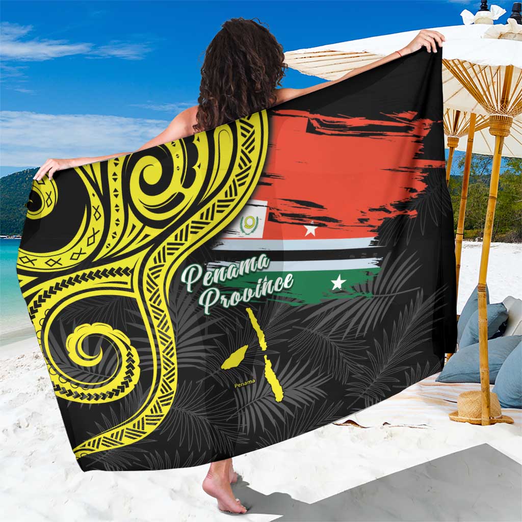 Vanuatu Penama Day Sarong Grunge Flag Style LT05 One Size 44 x 66 inches Black - Polynesian Pride