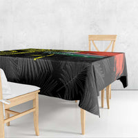 Vanuatu Penama Day Tablecloth Grunge Flag Style - Polynesian Pride