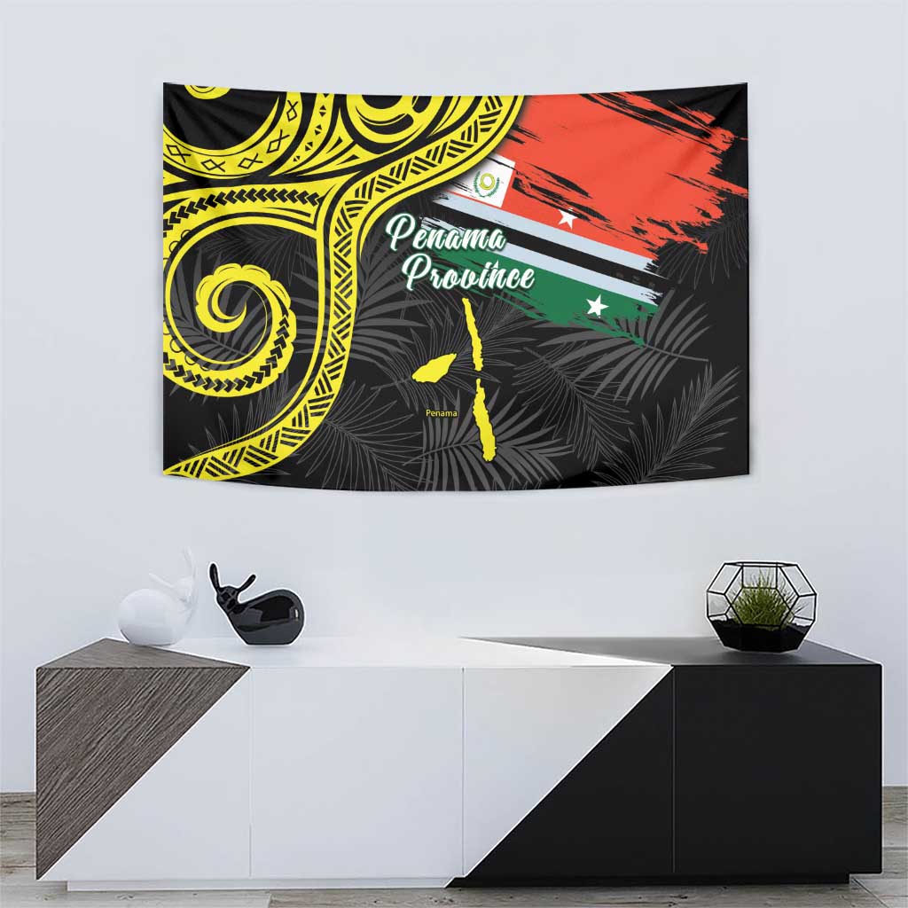 Vanuatu Penama Day Tapestry Grunge Flag Style LT05 - Polynesian Pride