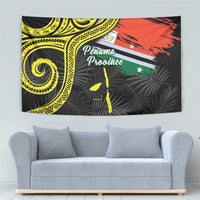 Vanuatu Penama Day Tapestry Grunge Flag Style LT05 - Polynesian Pride