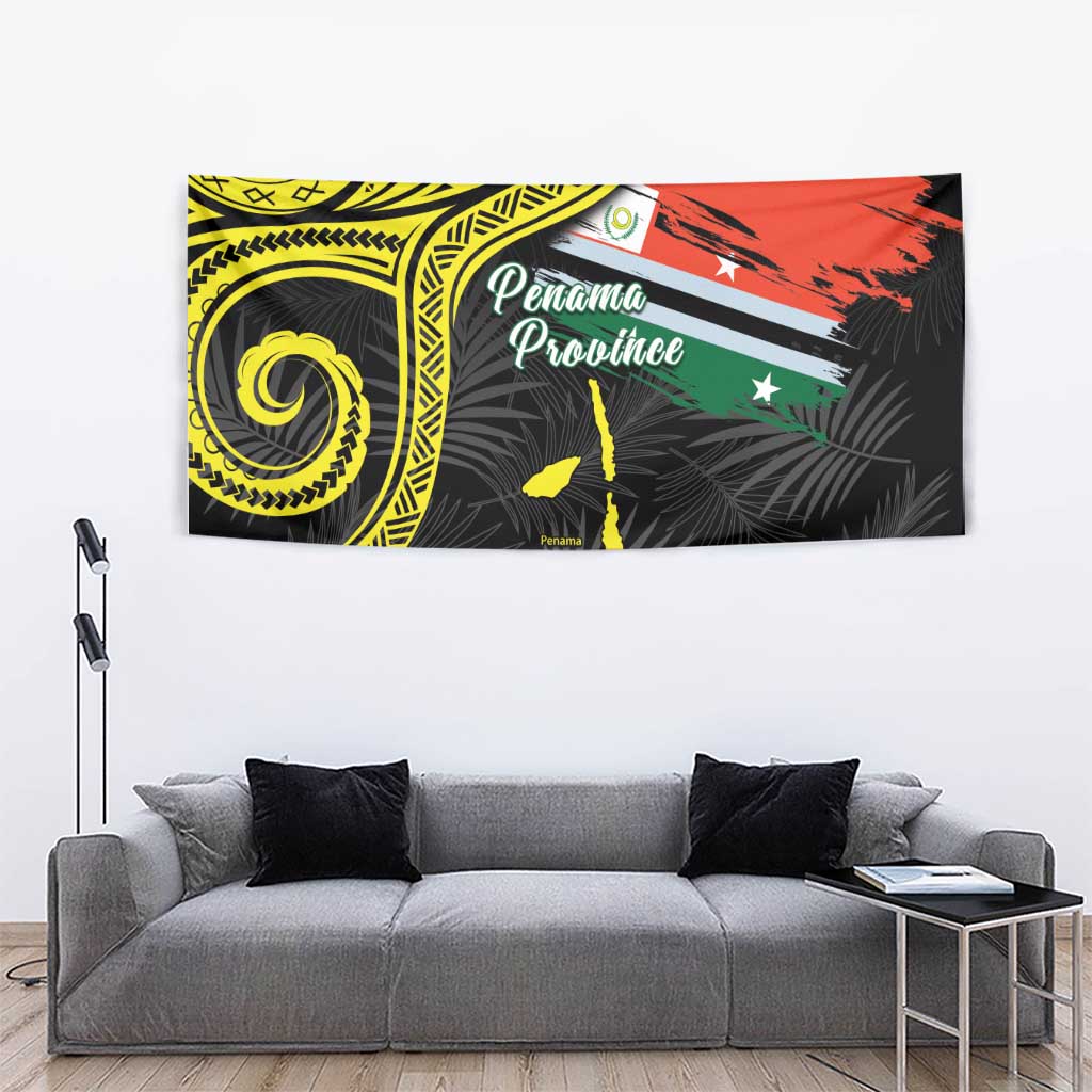 Vanuatu Penama Day Tapestry Grunge Flag Style LT05 - Polynesian Pride