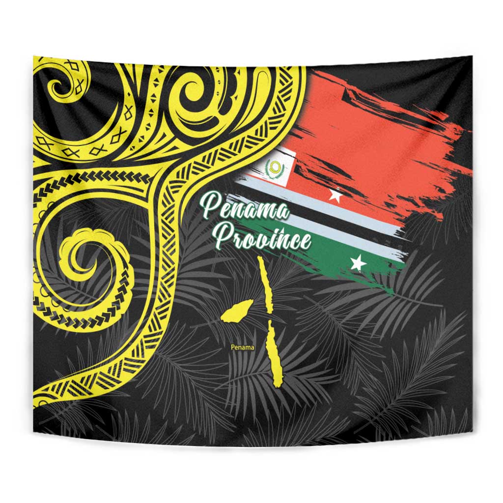 Vanuatu Penama Day Tapestry Grunge Flag Style LT05 - Polynesian Pride