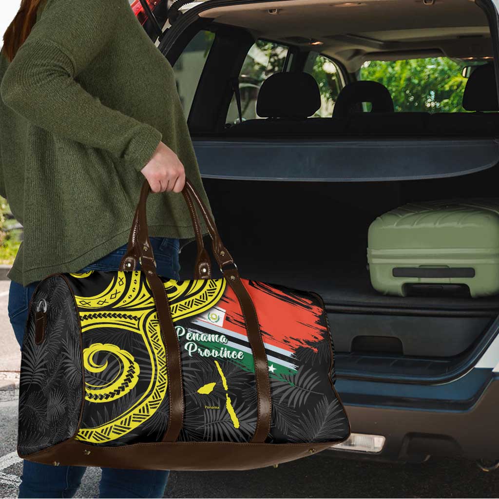 Vanuatu Penama Day Travel Bag Grunge Flag Style - Polynesian Pride