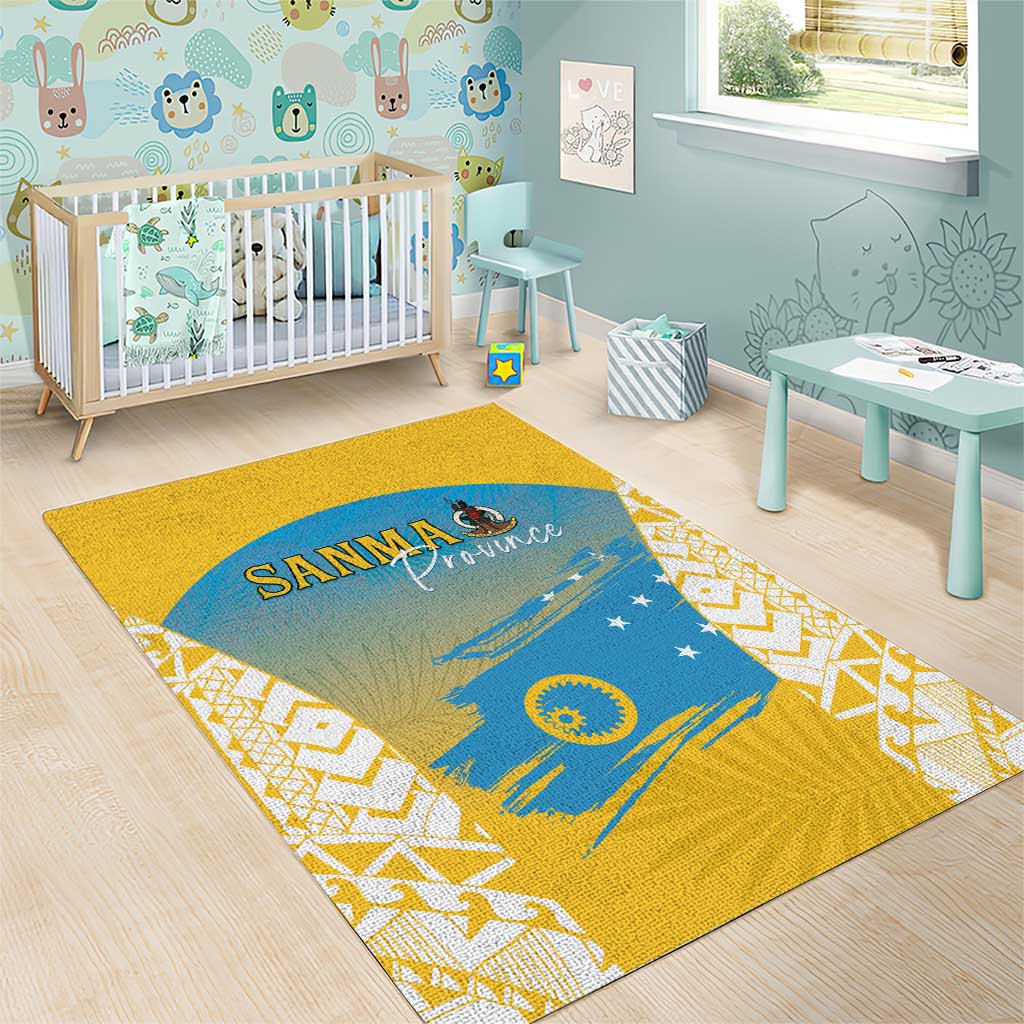 Vanuatu Sanma Day Area Rug Special Style LT05 - Polynesian Pride