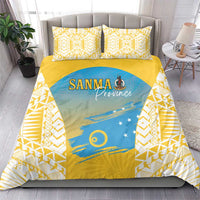Vanuatu Sanma Day Bedding Set Special Style LT05 - Polynesian Pride