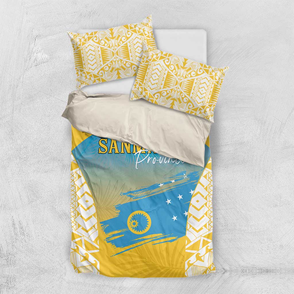 Vanuatu Sanma Day Bedding Set Special Style LT05 US Twin 172cm x 218cm Yellow - Polynesian Pride