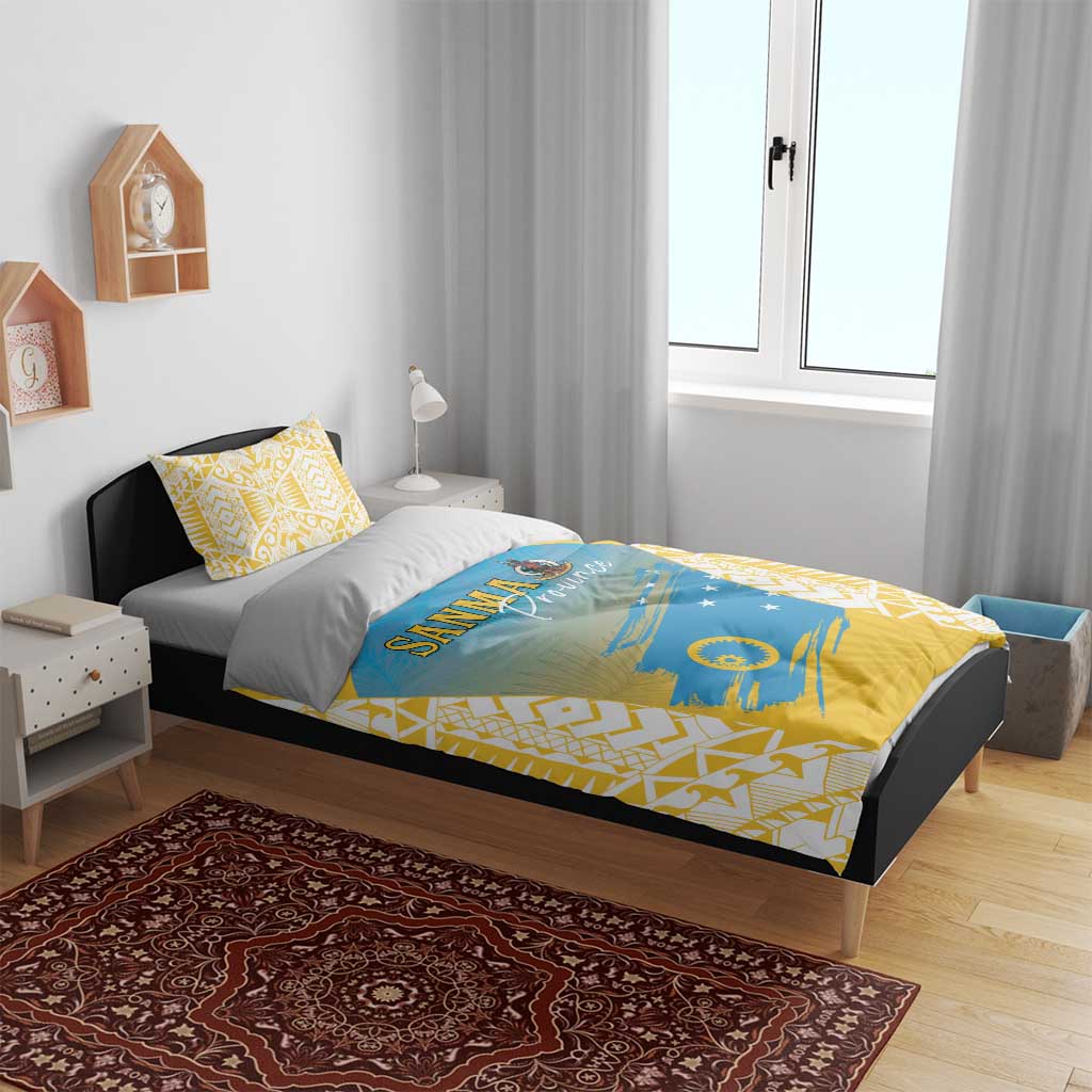 Vanuatu Sanma Day Bedding Set Special Style LT05 - Polynesian Pride