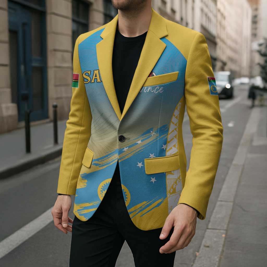 Personalised Vanuatu Sanma Day Blazer Special Style LT05 - Polynesian Pride