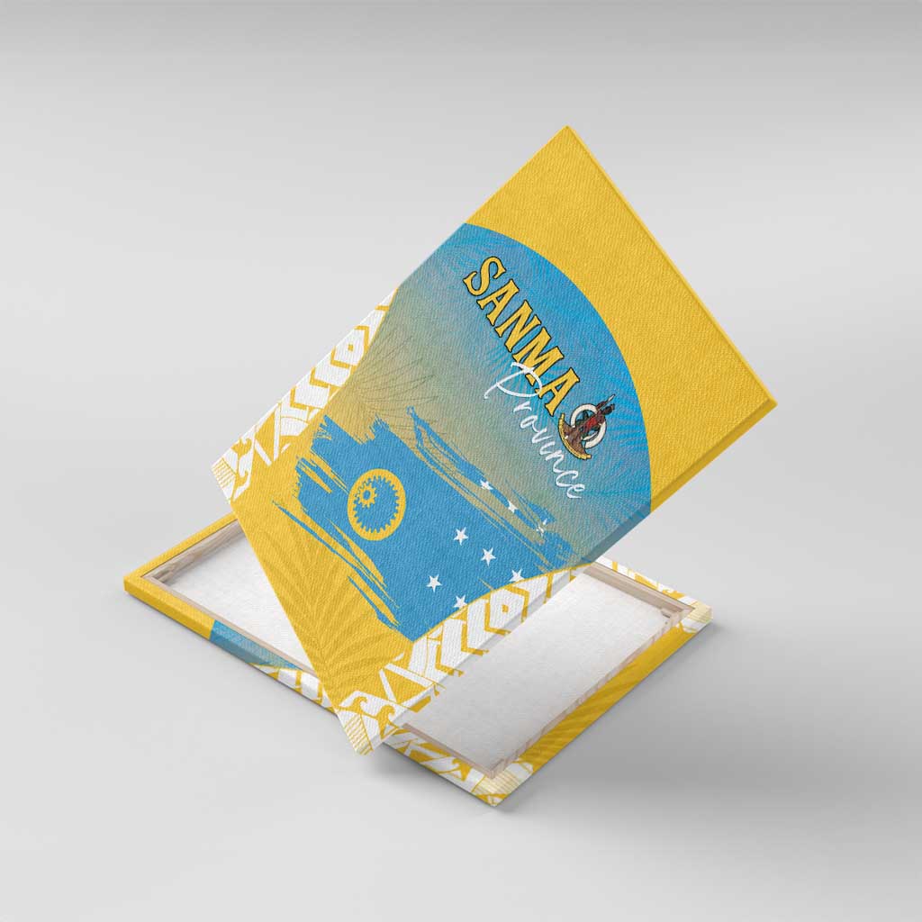 Vanuatu Sanma Day Canvas Wall Art Special Style - Polynesian Pride