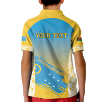 Personalised Vanuatu Sanma Day Kid Polo Shirt Special Style - Polynesian Pride
