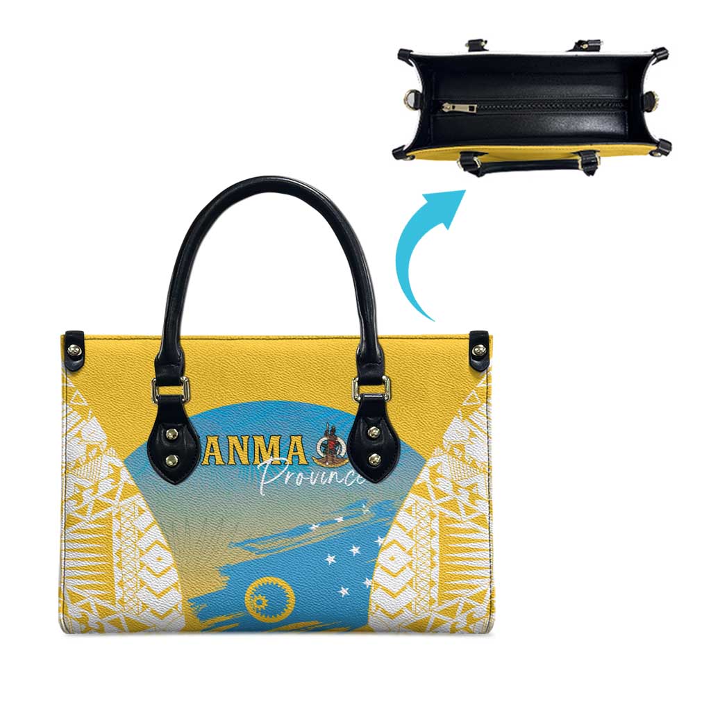 Vanuatu Sanma Day Leather Bag Special Style - Polynesian Pride