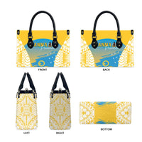 Vanuatu Sanma Day Leather Bag Special Style - Polynesian Pride