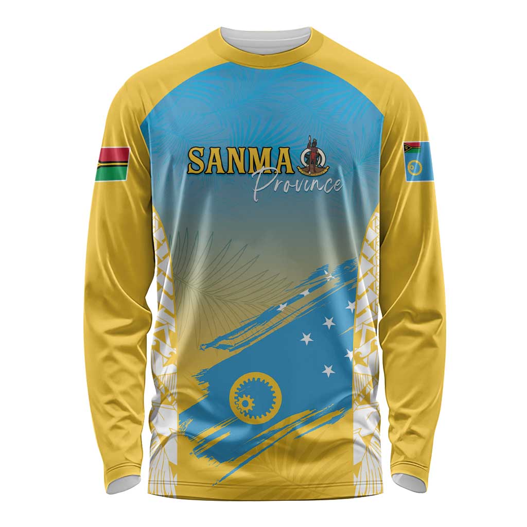 Personalised Vanuatu Sanma Day Long Sleeve Shirt Special Style - Polynesian Pride