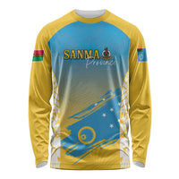 Personalised Vanuatu Sanma Day Long Sleeve Shirt Special Style - Polynesian Pride