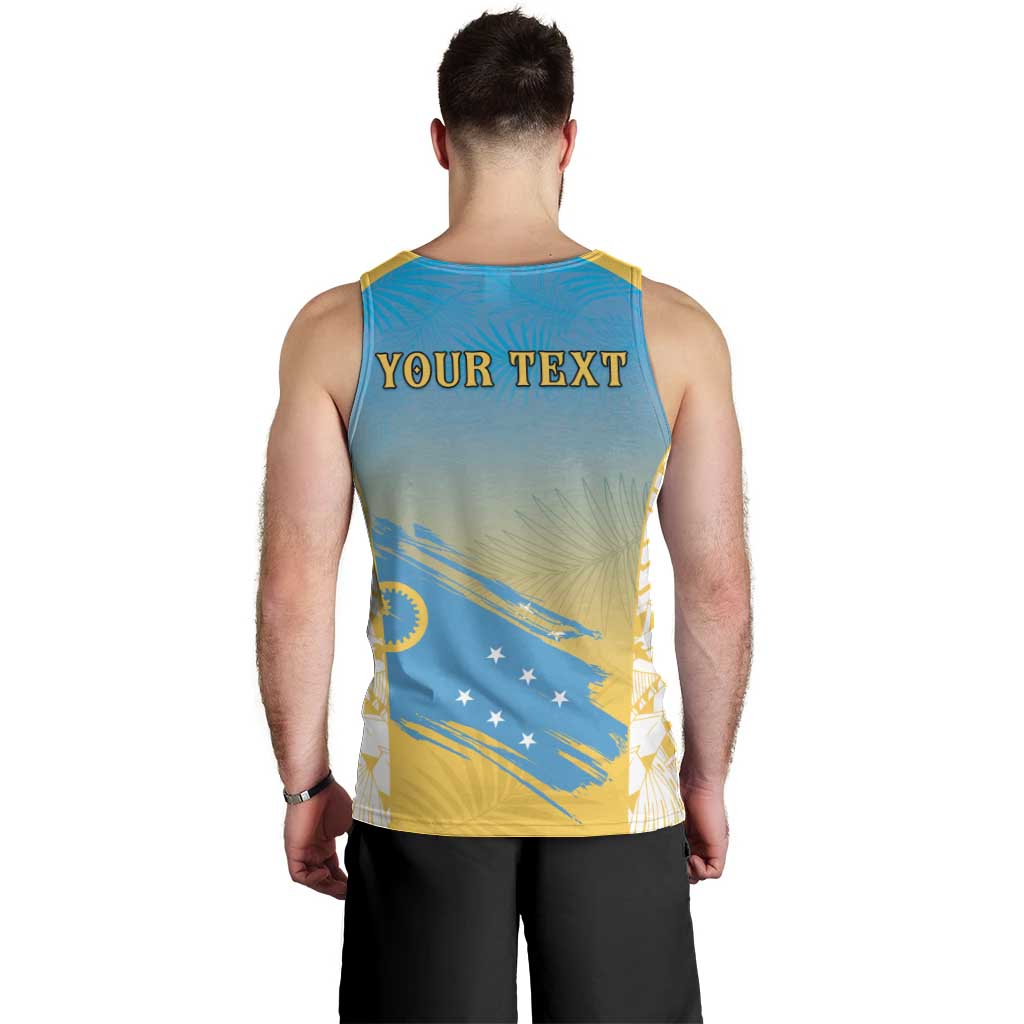 Personalised Vanuatu Sanma Day Men Tank Top Special Style - Polynesian Pride
