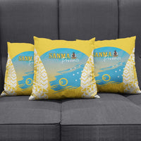 Vanuatu Sanma Day Pillow Cover Special Style - Polynesian Pride