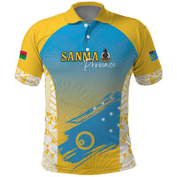 Personalised Vanuatu Sanma Day Polo Shirt Special Style - Polynesian Pride