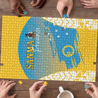 Vanuatu Sanma Day Puzzle Special Style - Polynesian Pride