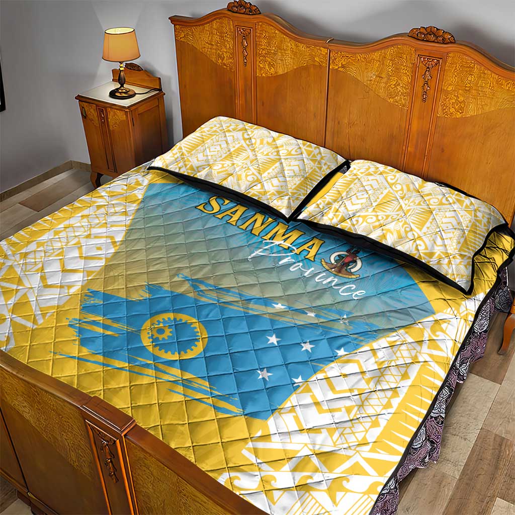 Vanuatu Sanma Day Quilt Bed Set Special Style - Polynesian Pride