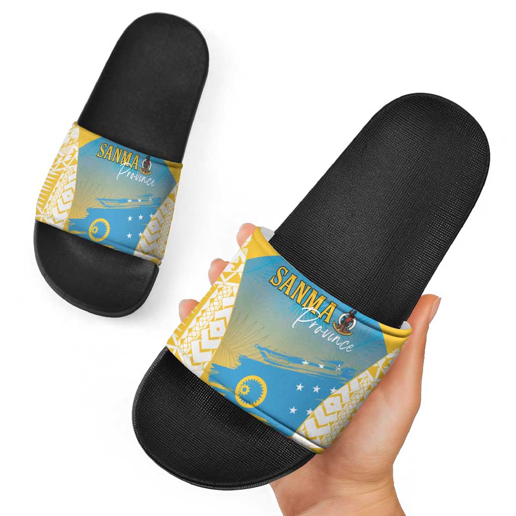 Vanuatu Sanma Day Slide Sandals Special Style LT05 - Polynesian Pride