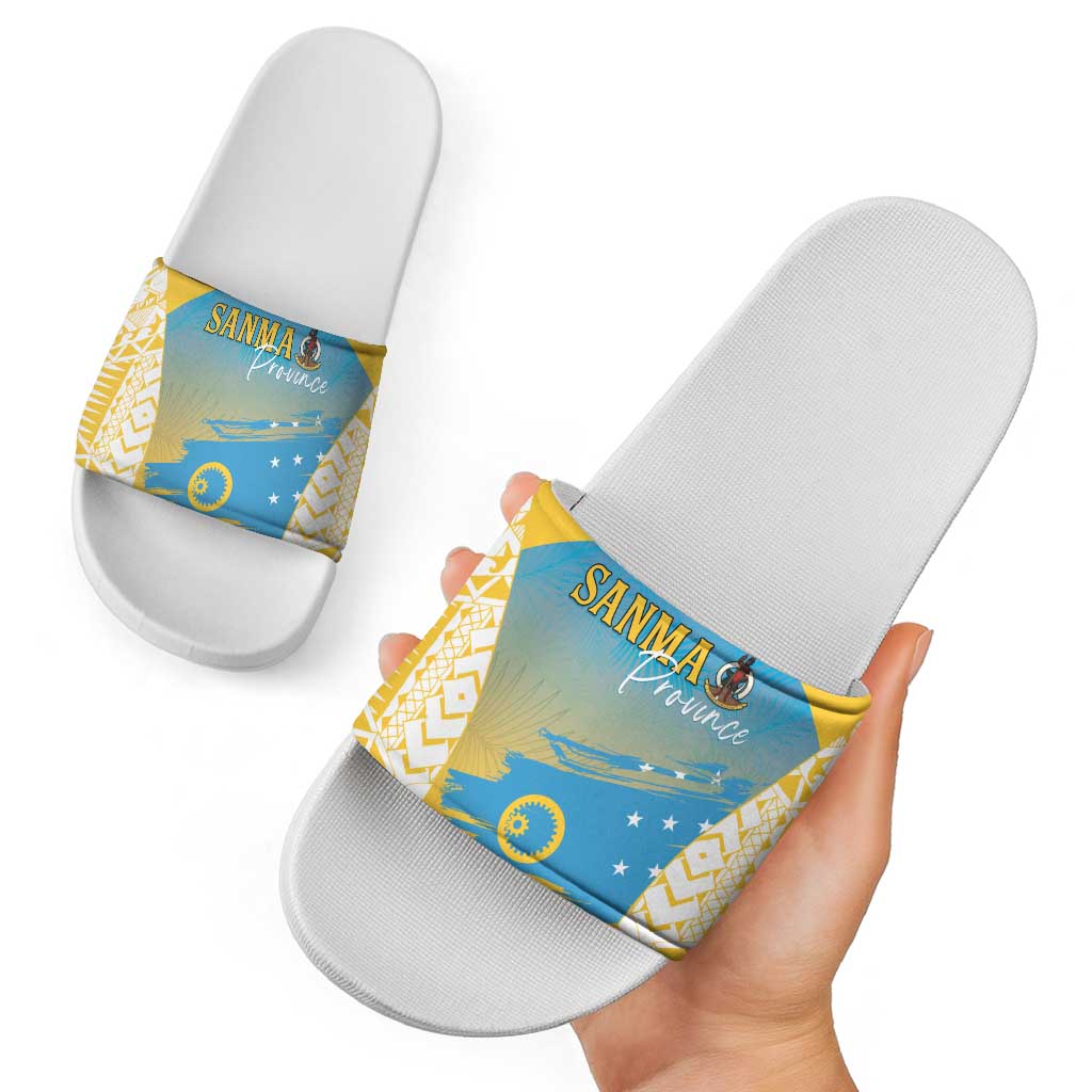 Vanuatu Sanma Day Slide Sandals Special Style LT05 - Polynesian Pride