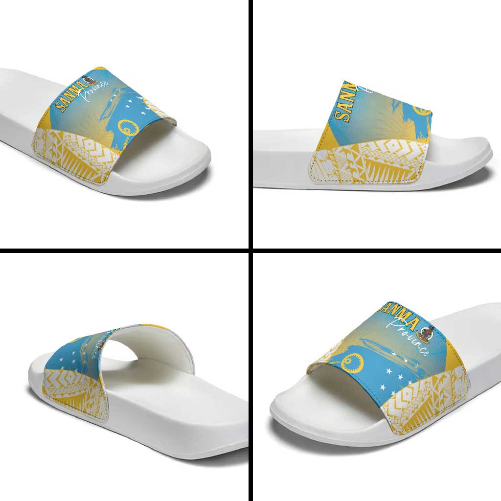 Vanuatu Sanma Day Slide Sandals Special Style LT05 - Polynesian Pride